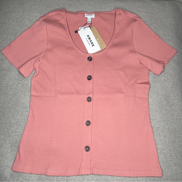 VERO MODA HELSINKI RIBBED TOP XL - Picture 2 of 6